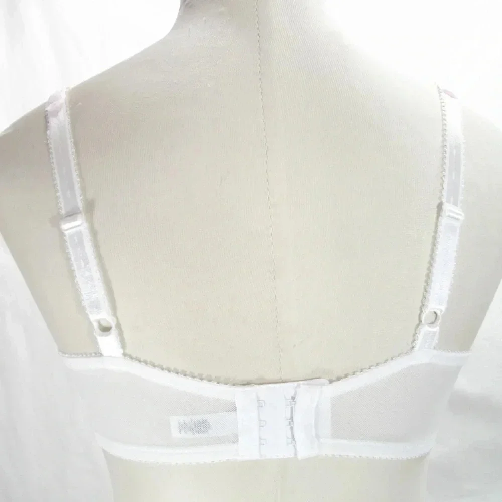 36B Felina 5894 Harlow Sheer Lace Full Bust Underwire Bra Pink NWT‎